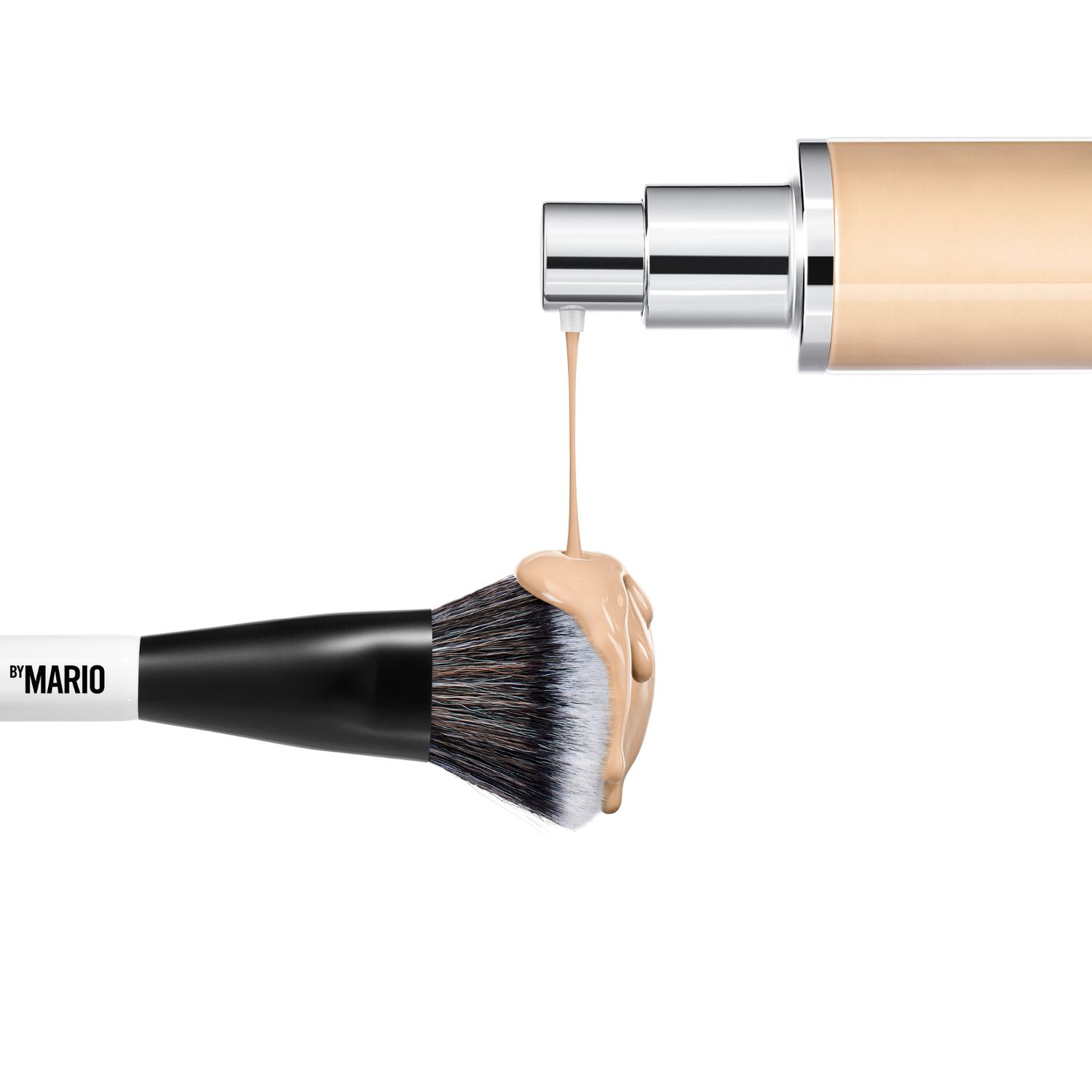 F4 BRUSH (BROCHA PARA BASE Y ROSTRO CON DOS PUNTAS)